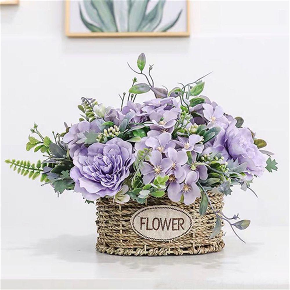 LANSEL Bó Hoa Hồng Lụa Trang Trí Tiệc Cưới