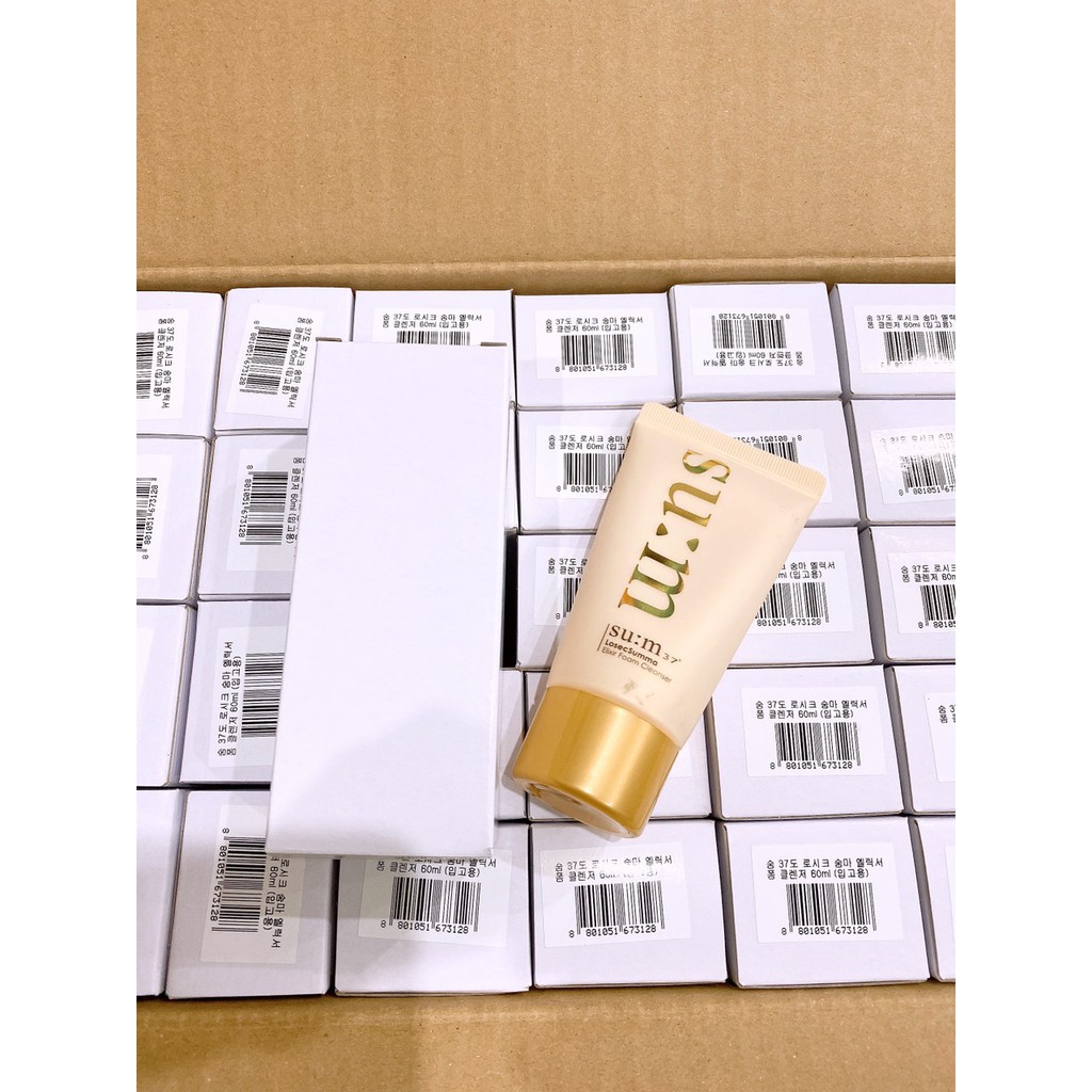 Sữa rửa mặt cao cấp SUM vàng Losec Summa Elixir Foam Cleanser (SIZE MINI 60ML) | BigBuy360 - bigbuy360.vn
