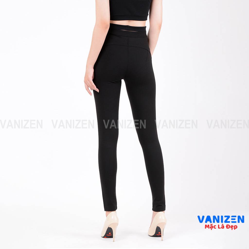 Quần legging nâng mông nữ đẹp lưng cao cạp cao hàng hiệu cao cấp mã 060 VANIZEN