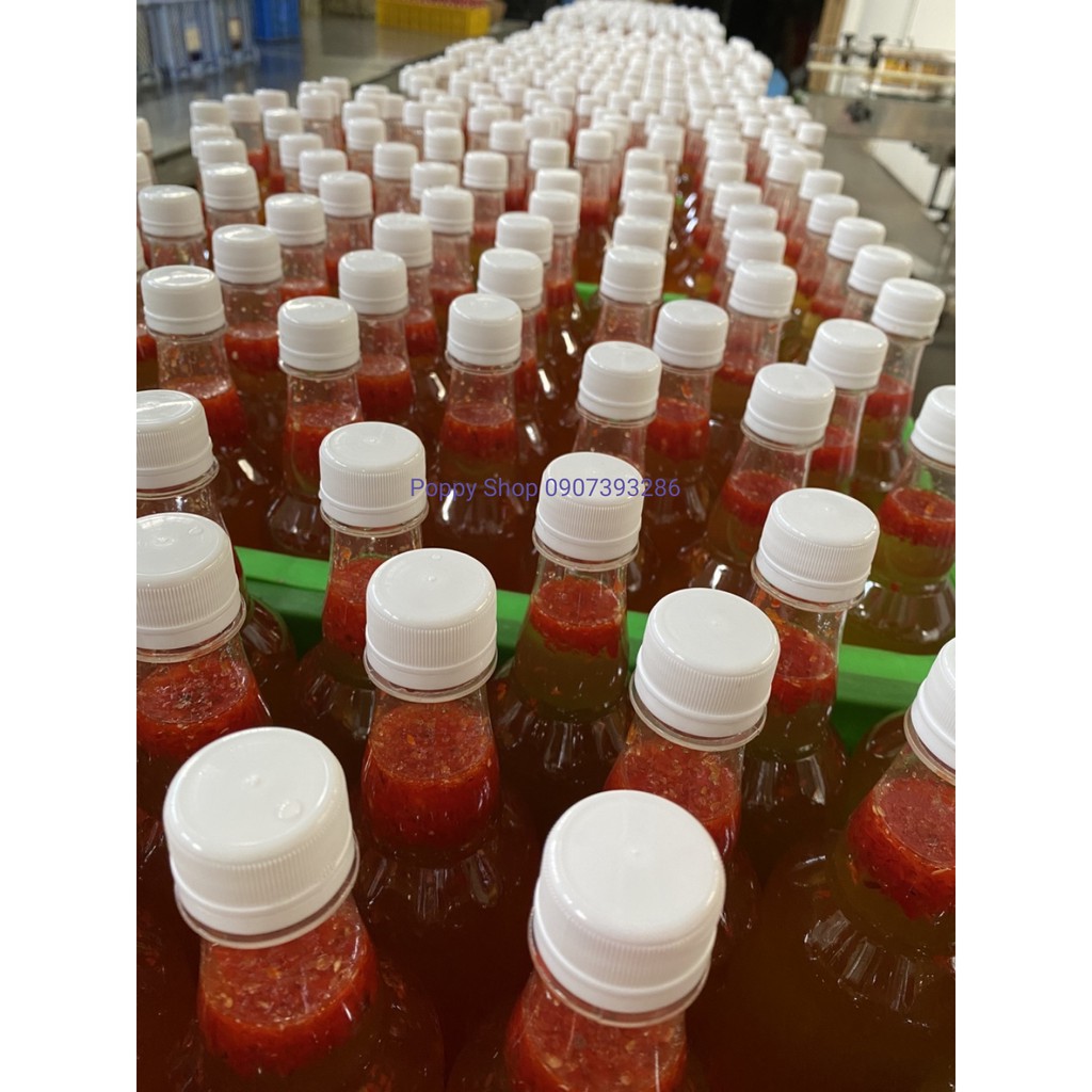 Combo 6 Chai Nước Mắm Ớt Chay Pha Sẵn Hồng Đức 500 ml x 6