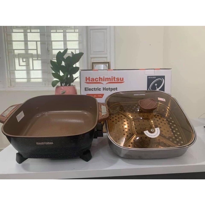 LẨU HẤP HACHIMITSU  _ Lẩu điện đa năng HC159L