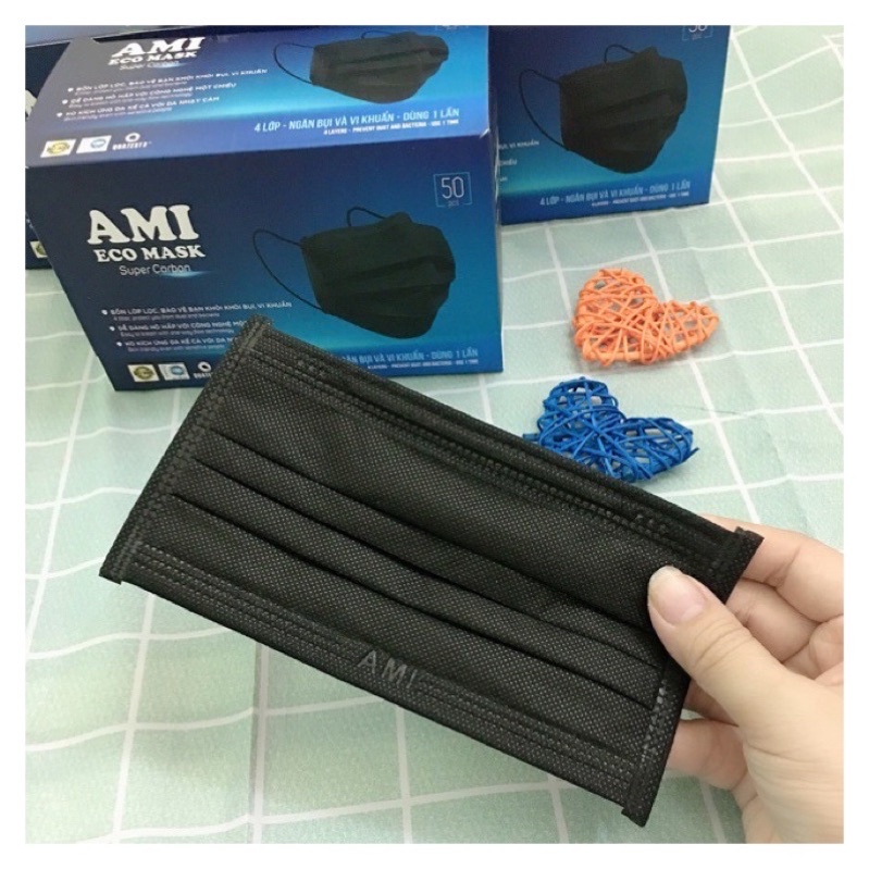 Khẩu Trang Y Tế Ami 4 Lớp Đơn Giản Phù Hợp Hầu Hết Với Tất Cả Mọi Người Không Cầu Kỳ Nhưng Đầy Và Đủ | BigBuy360 - bigbuy360.vn