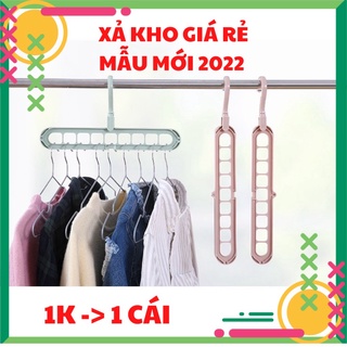 💥xả kho💥 móc treo quần áo 9 lỗ thông minh, đa năng, tiện dụng 2022