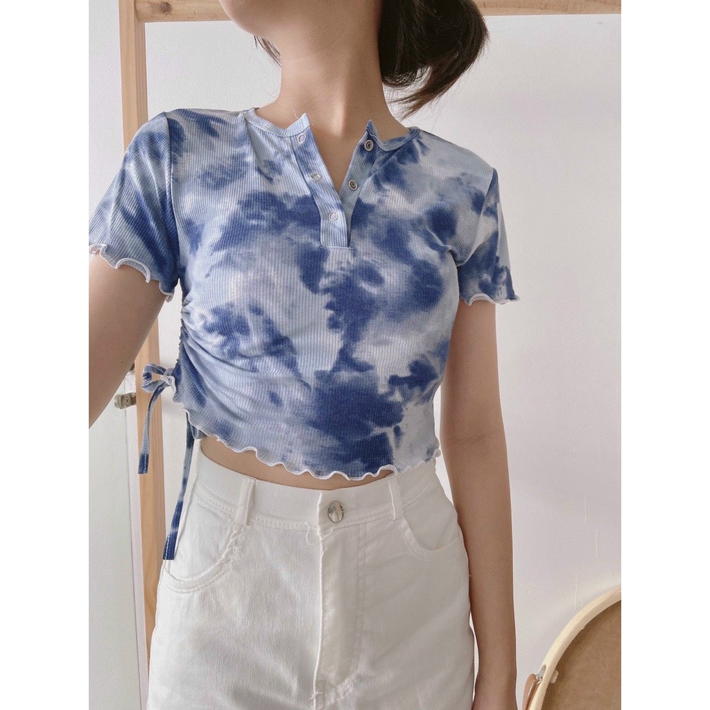 Áo thun Croptop áo kiểu nữ | BigBuy360 - bigbuy360.vn