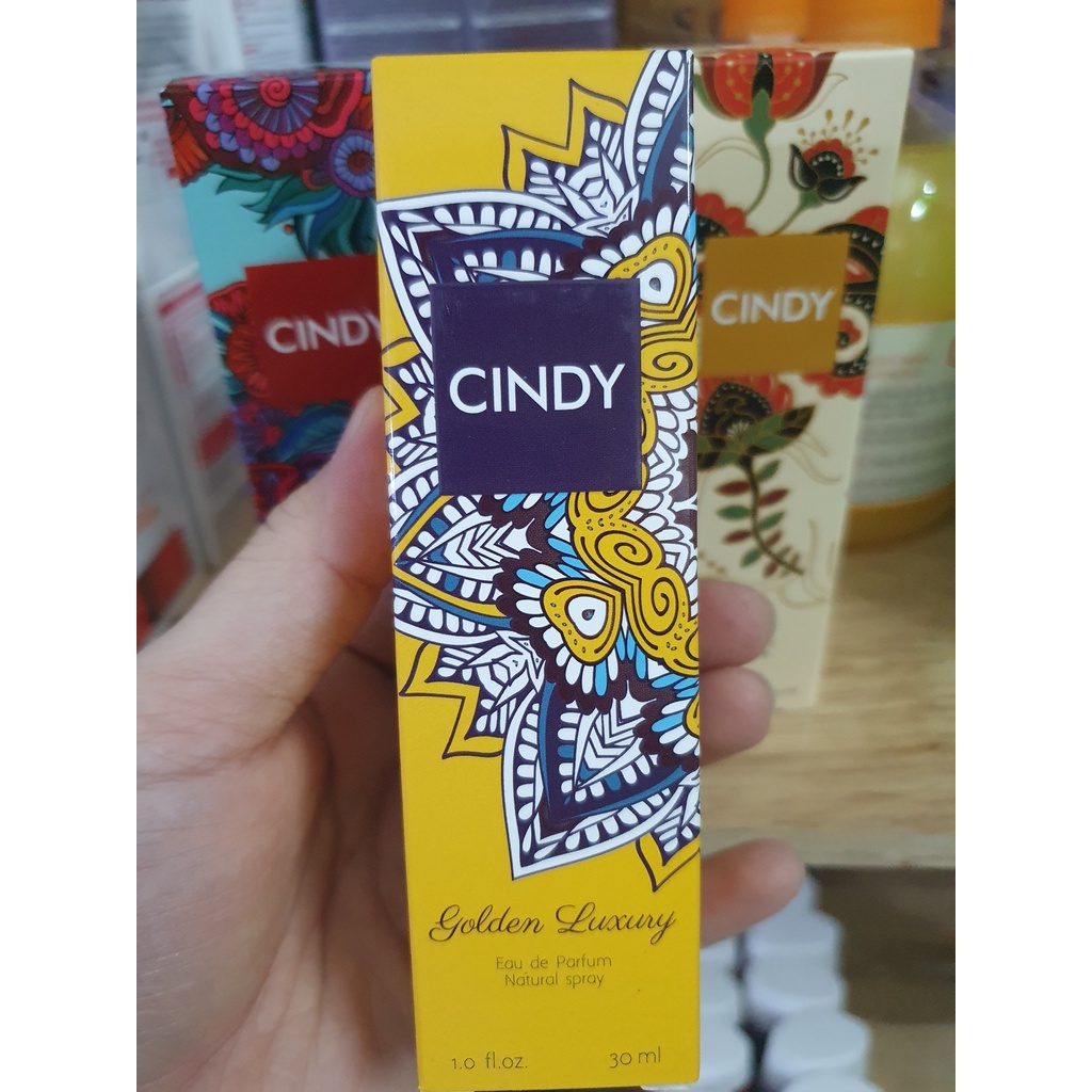 4 mùi-Nước hoa Cindy 30ml (XẢ KHO CHÍNH HÃNG)