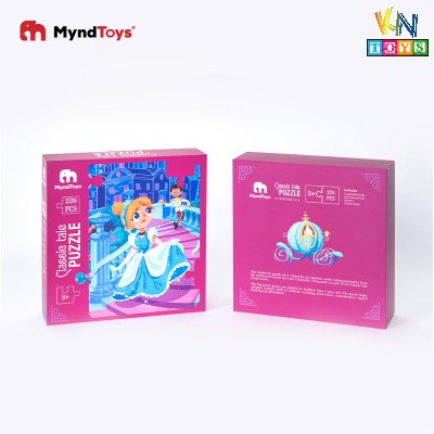 Đồ Chơi Xếp Hình MyndToys - Classic Tale Puzzle – Cinderella (Cô bé Lọ Lem 126 mảnh ghép cho Bé Từ 3 Tuổi)