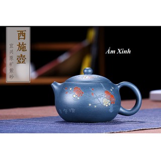 Ấm Tử Sa Nghi Hưng Tây Thi Mai Hoa 250 ml (Thiên Thanh Nê)