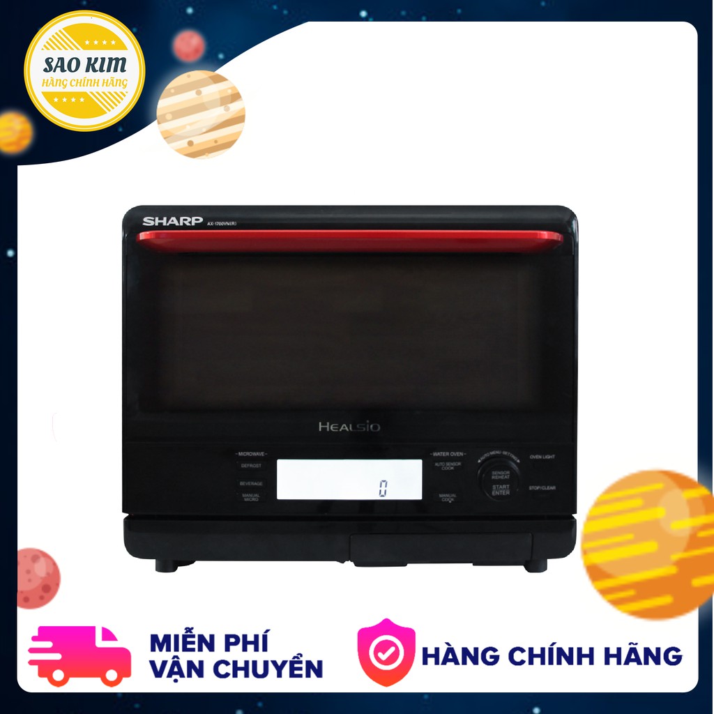 Lò vi sóng hơi nước Sharp 31 lít AX-1700VN - Công suất 1340W - Sản xuất tại Thái Lan - Bảo hành 1 năm