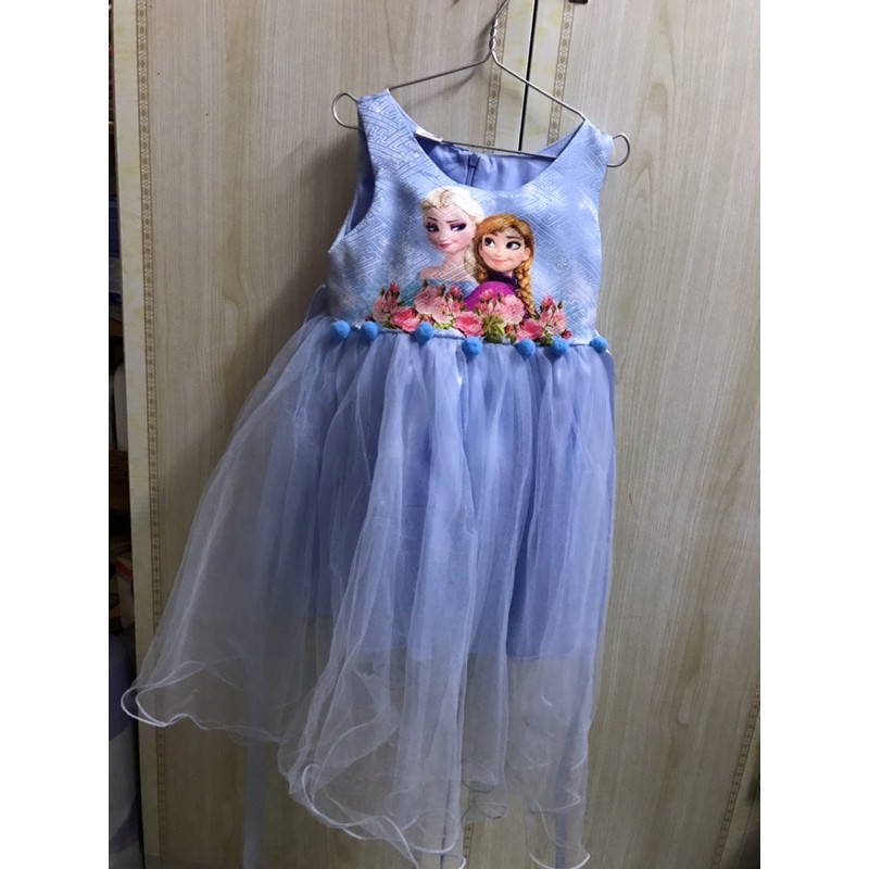 Thanh lý đầm công chúa Elsa cho bé gái từ 18-20 kg