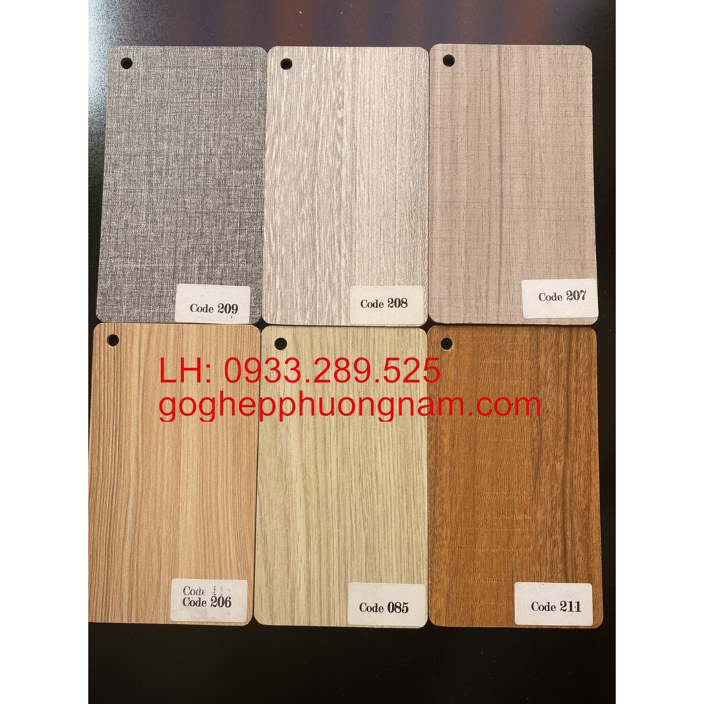 Gía Ván MDF các màu vân gỗ melamine 2021 đủ các loại dộ dày