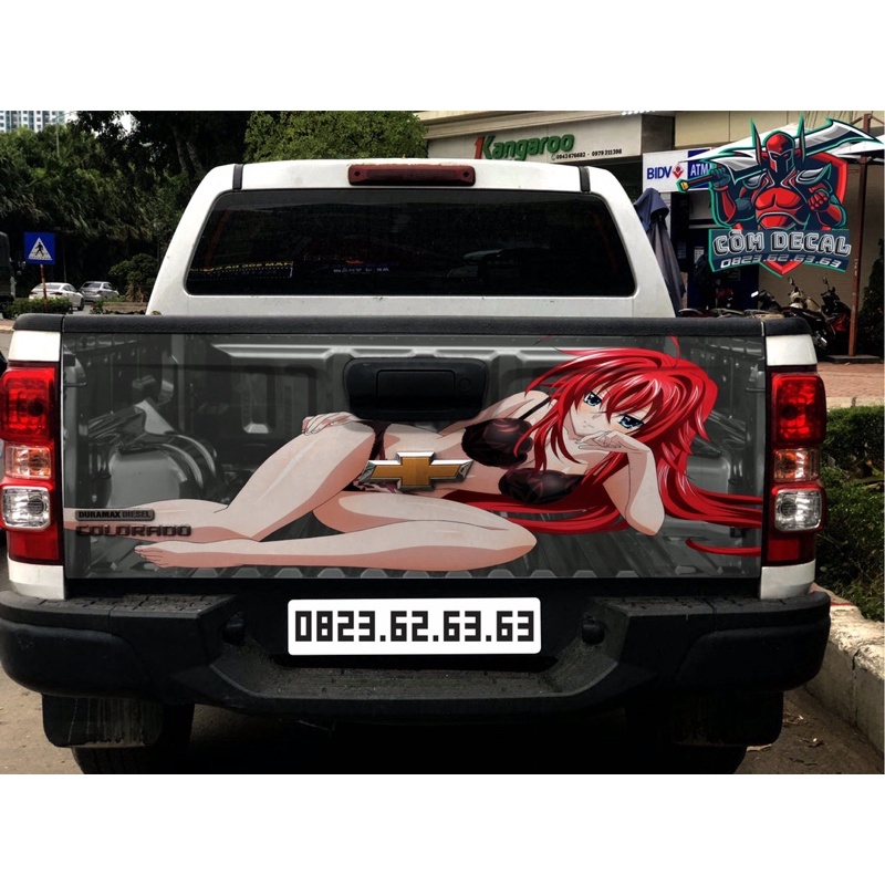 Tem Dán Bửng Xe Bán Tải