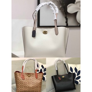 ⭕️ sẵn ❗️túi tote coach da willow c0690 - 3 màu