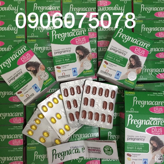 Vitamin Pregnacare plus hàng chính hãng UK