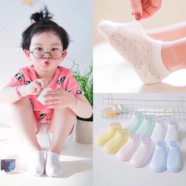 SET 5 ĐÔI TẤT LƯỚI HÀNG XUẤT LOẠI I SIÊU MỊN CHO BÉ - LADY