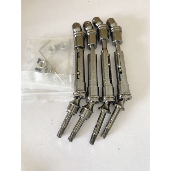 Bộ 2 Trục láp thép cứng Cho Xe Điều Khiển Từ Xa Traxxas Slash Sla018 1 / 10