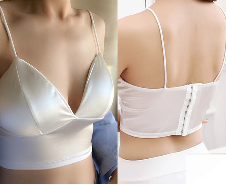 Áo lót nâng ngực bằng vải Satin quyến rũ cho nữ