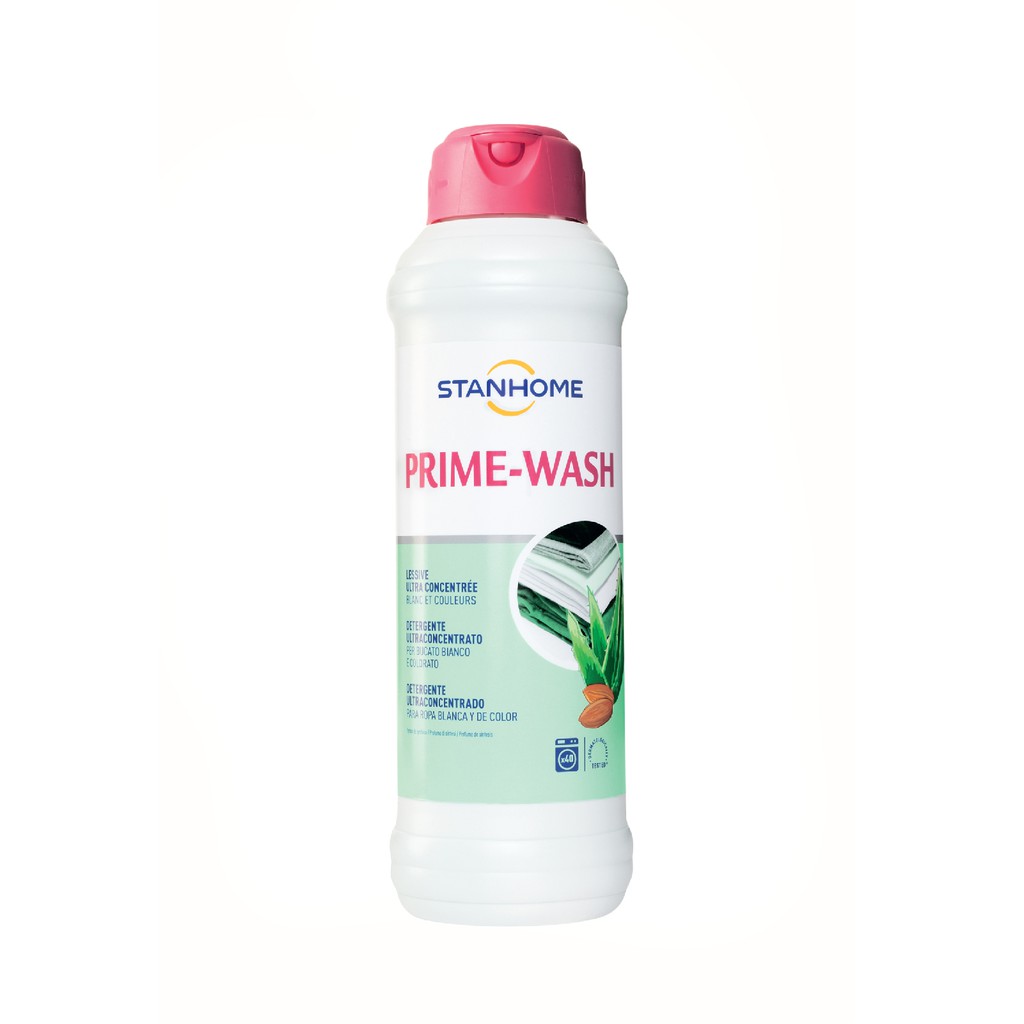 Nước giặt cho đồ trắng và sáng màu hương thơm dịu ngọt Stanhome prime wash sweet feeling 1000ml