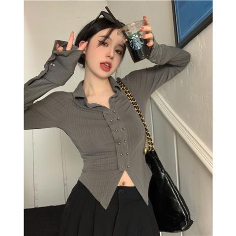 Áo Sơ Mi Tay Dài Dáng Ôm Phong Cách Thời Trang Mùa Thu 2022 Mới