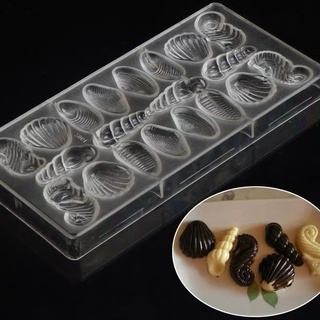 khuôn socola nhựa cứng Động vật biển