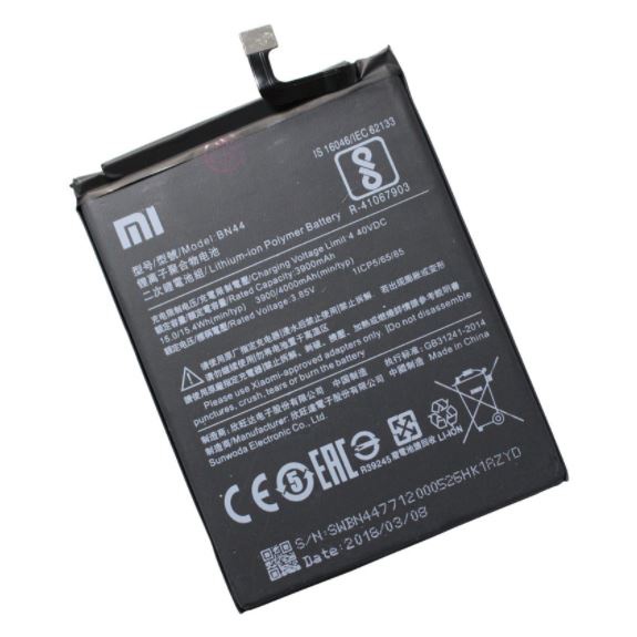 PIN XIAOMI BN44 / REDMI NOTE 5 / REDMI 5 PLUS / 4000MAH