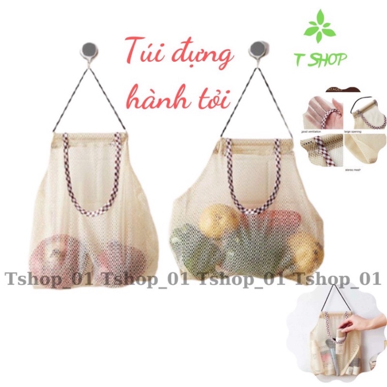 Túi đựng hành tỏi đa năng Tiện dụng cho gia đình[Miễn Phí Vận Chuyển khi đơn đạt giá trị tối thiểu 200k]