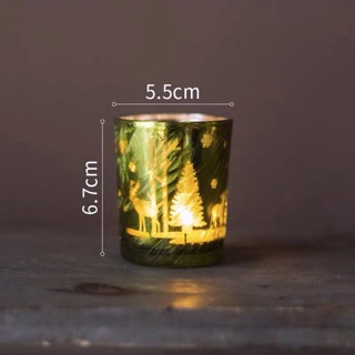 Cốc nến Noel