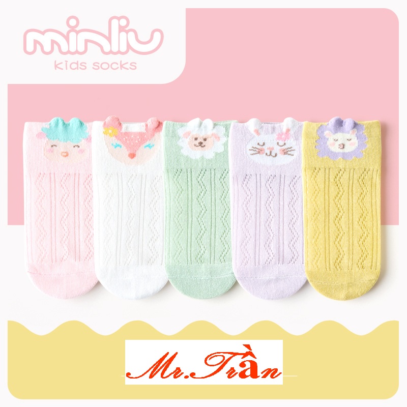 Set tất lưới HÌNH Ô TÔ cực đẹp hè thu cho bé từ 0-3 tuổi