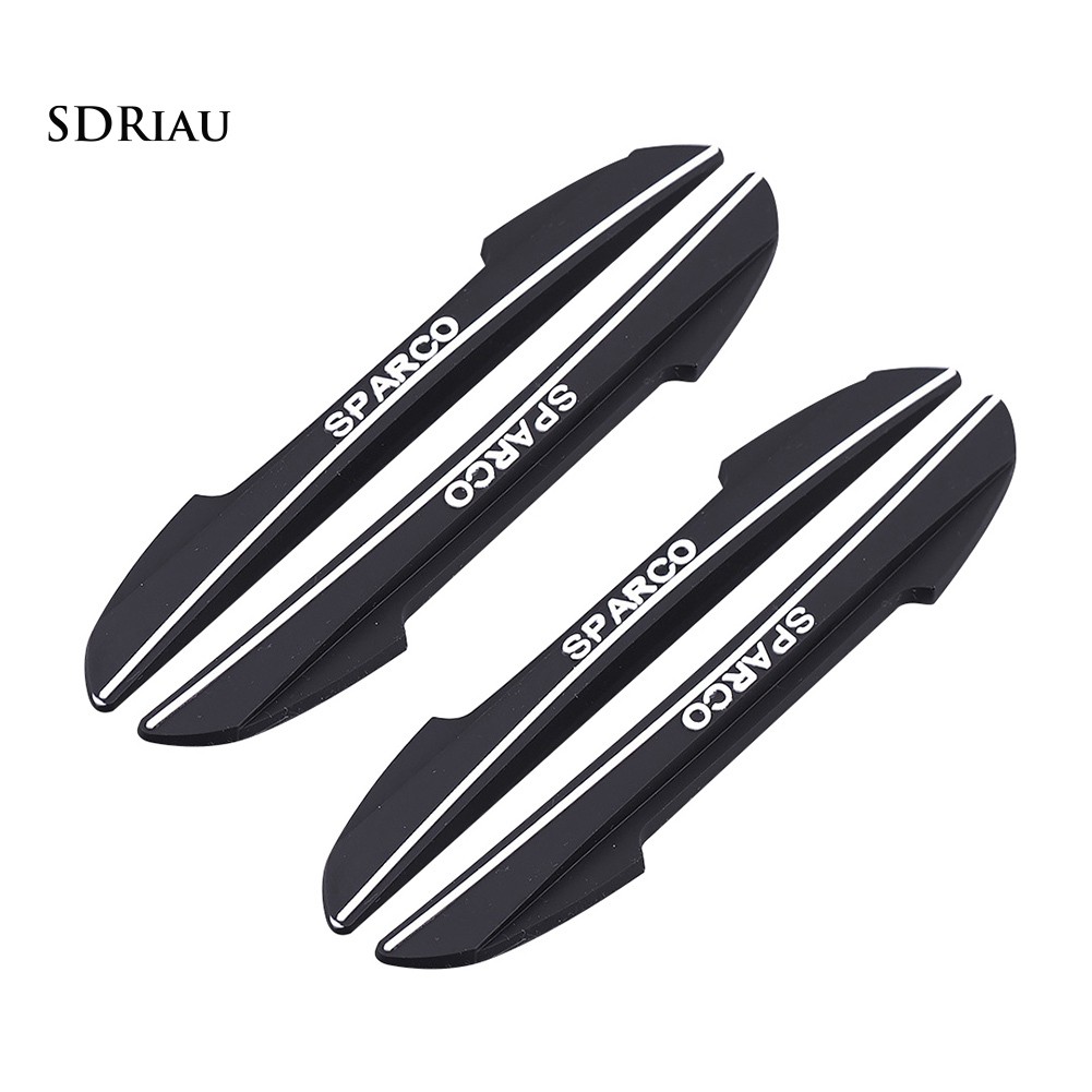 Set 4 dải chống trầy thân xe ô tô kiểu dáng độc đáo thời trang cá tính