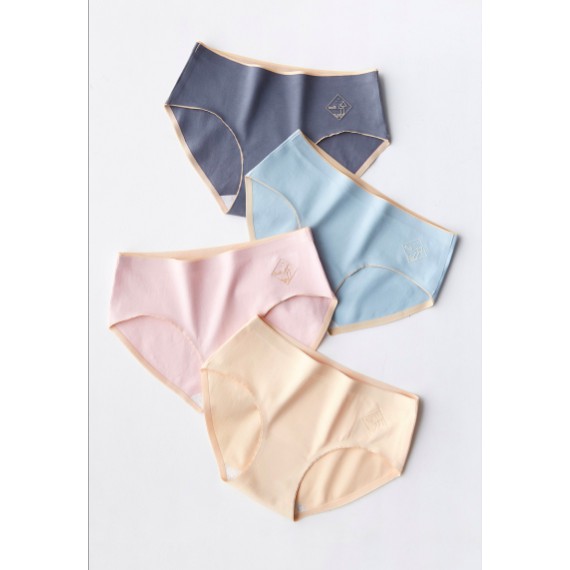Quần lót nữ xẻ đáy cotton mặc trong váy màu hồng cute dễ thương đẹp giá rẻ QL10 | BigBuy360 - bigbuy360.vn