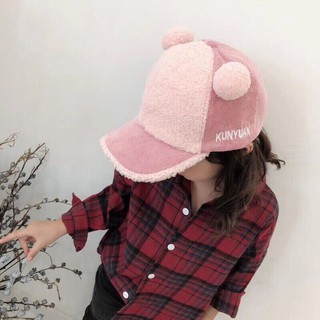Mũ lưỡi chai 2 quả bông