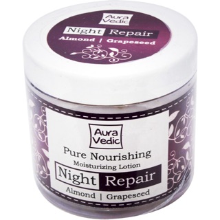 Kem dưỡng ẩm ban đêm phục hồi da Pure Nourishing Night Repair Aura Vedic