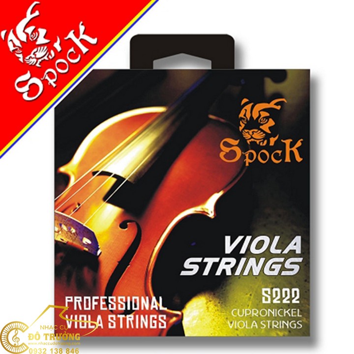 Bộ dây đàn Viola SPOCK S222