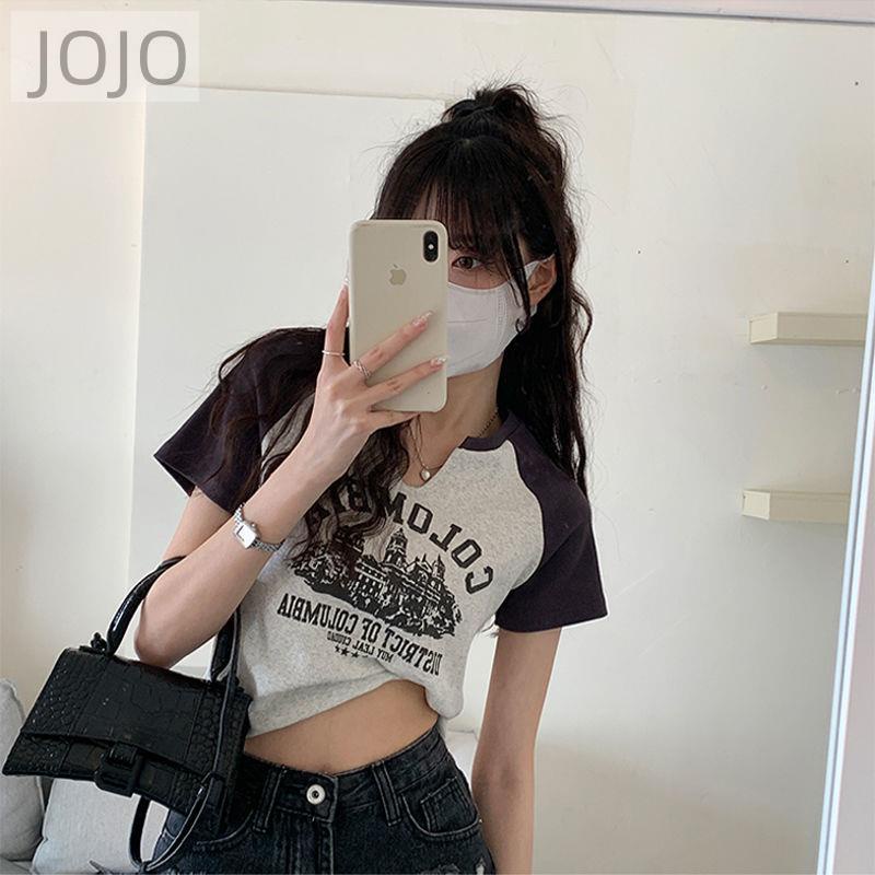 Áo Thun Tay Ngắn Phong Cách Retro Dành Cho Nữ