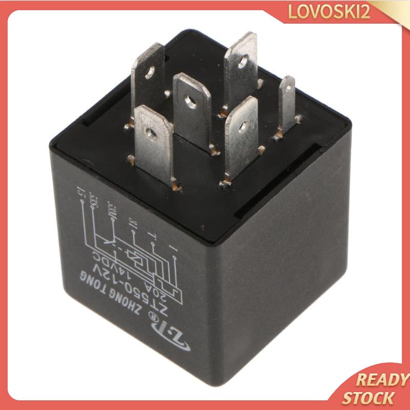 Rơ Le Cần Gạt Nước Kính Chắn Gió Ô Tô Có Công Tắc Cao Cấp Lovoski2] DC12V 20A