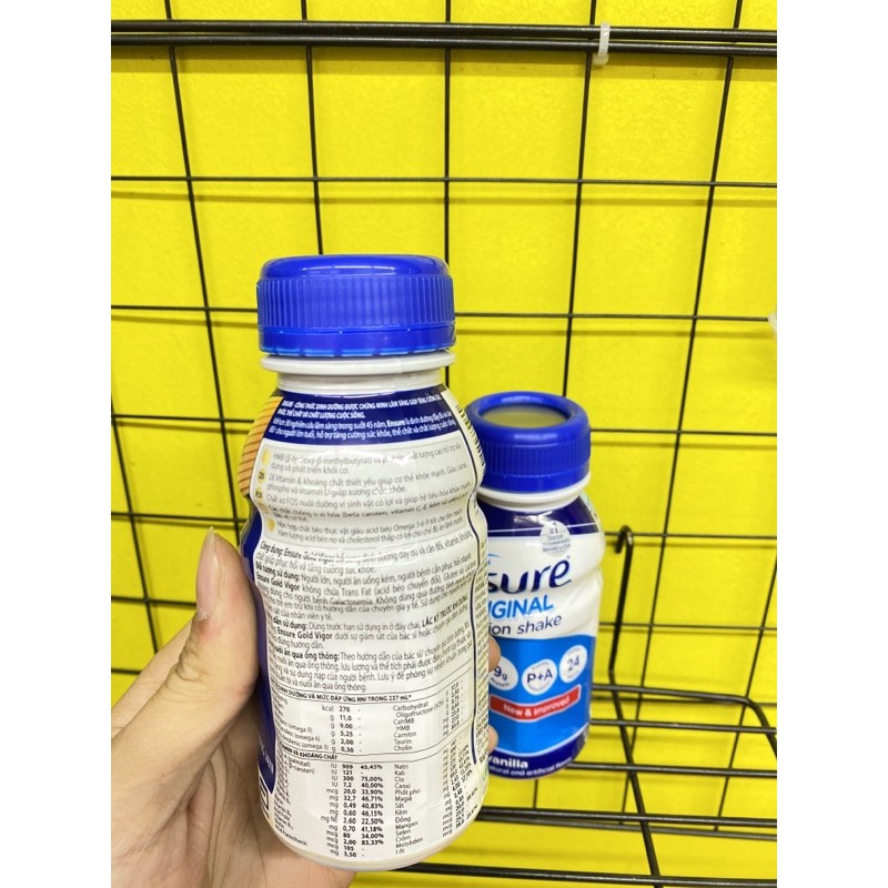 Sữa Ensure pha sẵn chai 237ml | BigBuy360 - bigbuy360.vn