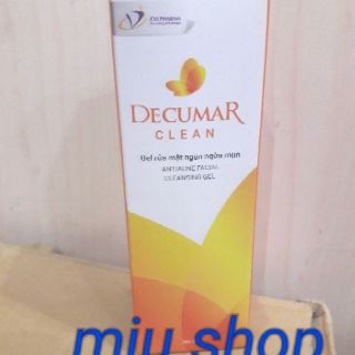 Sữa rửa mặt decumar Clean