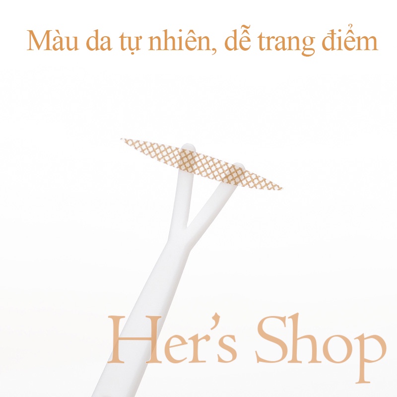 (Có Keo Sẵn) Hộp 800 Miếng Dán Kích Mí Kelly Face Dạng Lưới Tàng Hình Tự Nhiên Lâu Trôi