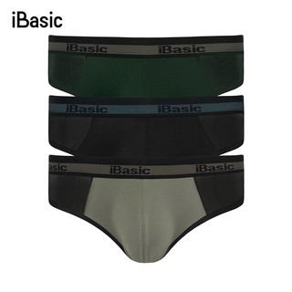 Combo 3 quần lót nam brief micro phối lưới iBasic PANM039