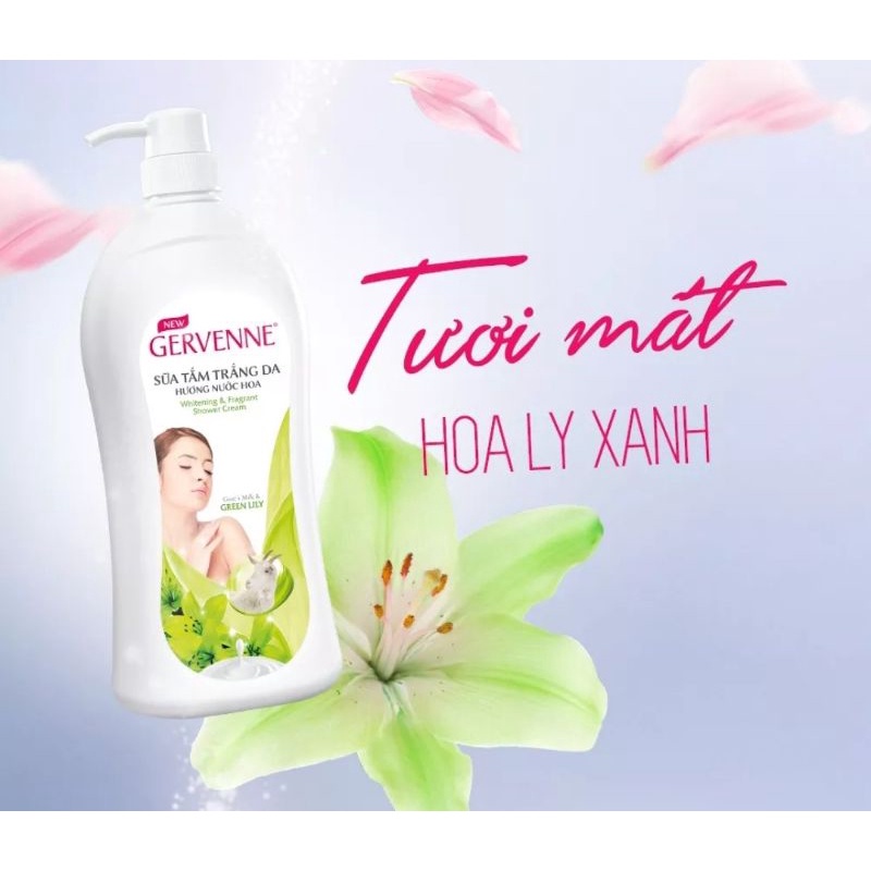 Sữa tắm hương nước hoa Gervenne 900gr