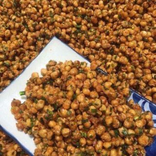 Ngô cay chiên hành