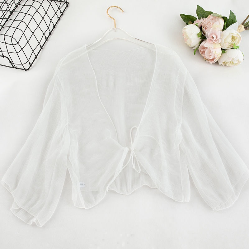 Áo Khoác Voan Chống Nắng Thời Trang Mùa Hè Cho Nữ