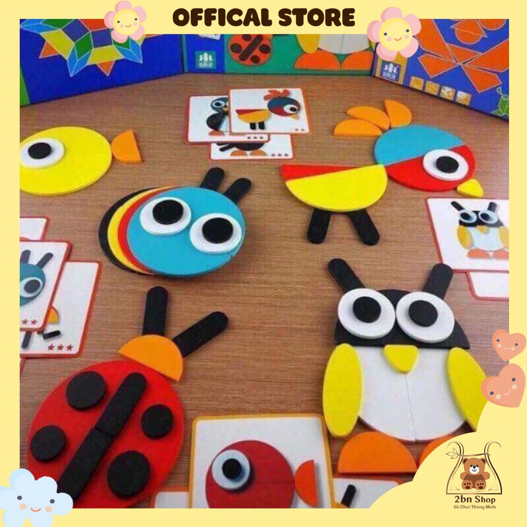 bộ tranh ghép hình montesorri 29 chi tiết đồ chơi gỗ thông minh cho bé