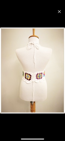 Crochet crotop