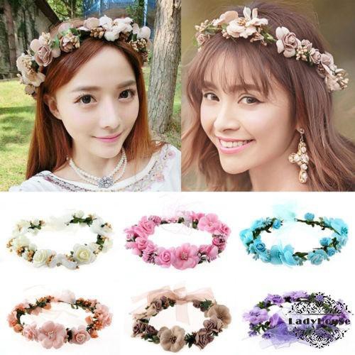 Vòng Hoa Cài Tóc Xinh Xắn Dành Cho Nữ