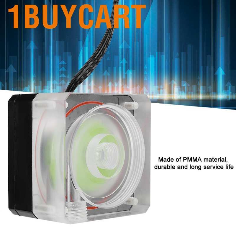 [1BUY]1 Máy Bơm Nước Tản Nhiệt Pwm Dc 12v 0.8a 500l / H 4pin