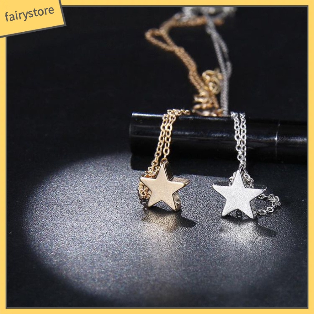 Dây Chuyền Mặt Hình Ngôi Sao Thời Trang Cho Nữ