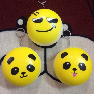 Squishy Panda cảm xúc nhiều màu 10cm