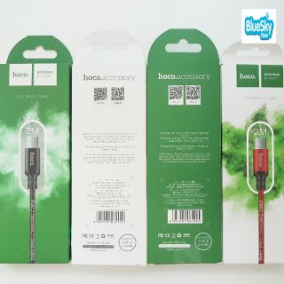 CÁP SẠC MICRO USB HOCO X14 DÂY DÙ DÀI 2M