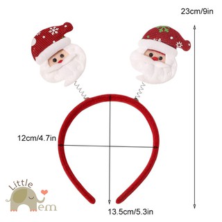 Bờm cho bé gái kiểu dáng Hàn Quốc _ Noel