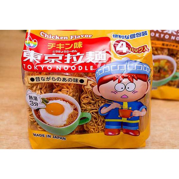 (3 loại) Mì Tokyo Noodle gói 120gr (4 vắt)